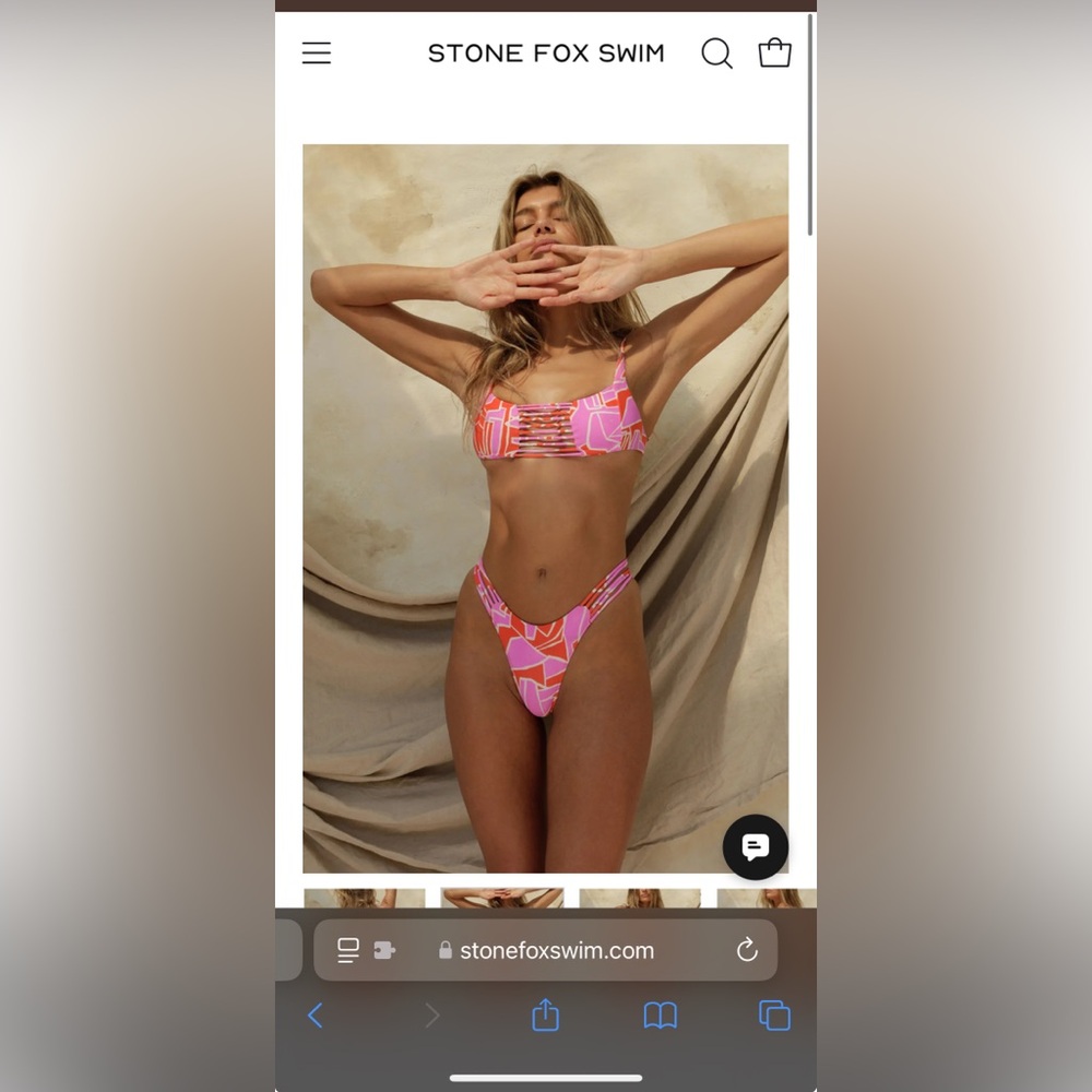 Stone Fox Swim Bikini Bottoms